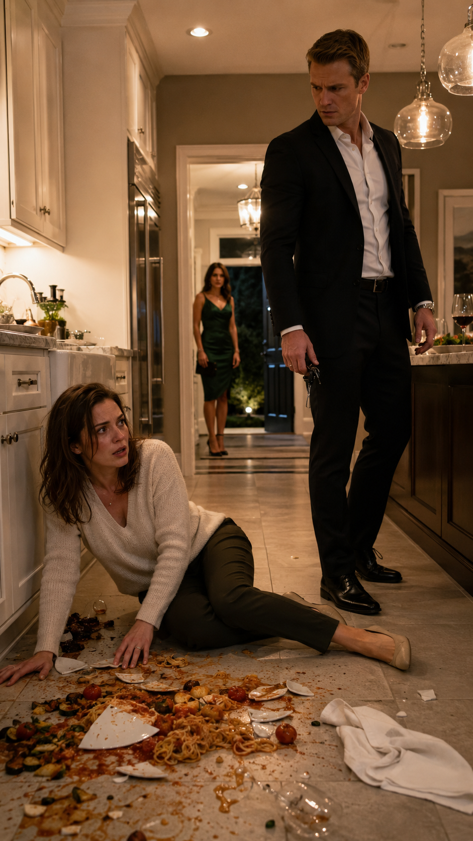 “He threw the dinner his wife cooked onto the floor and shoved her down… then left to take his mistress out for dinner.”
