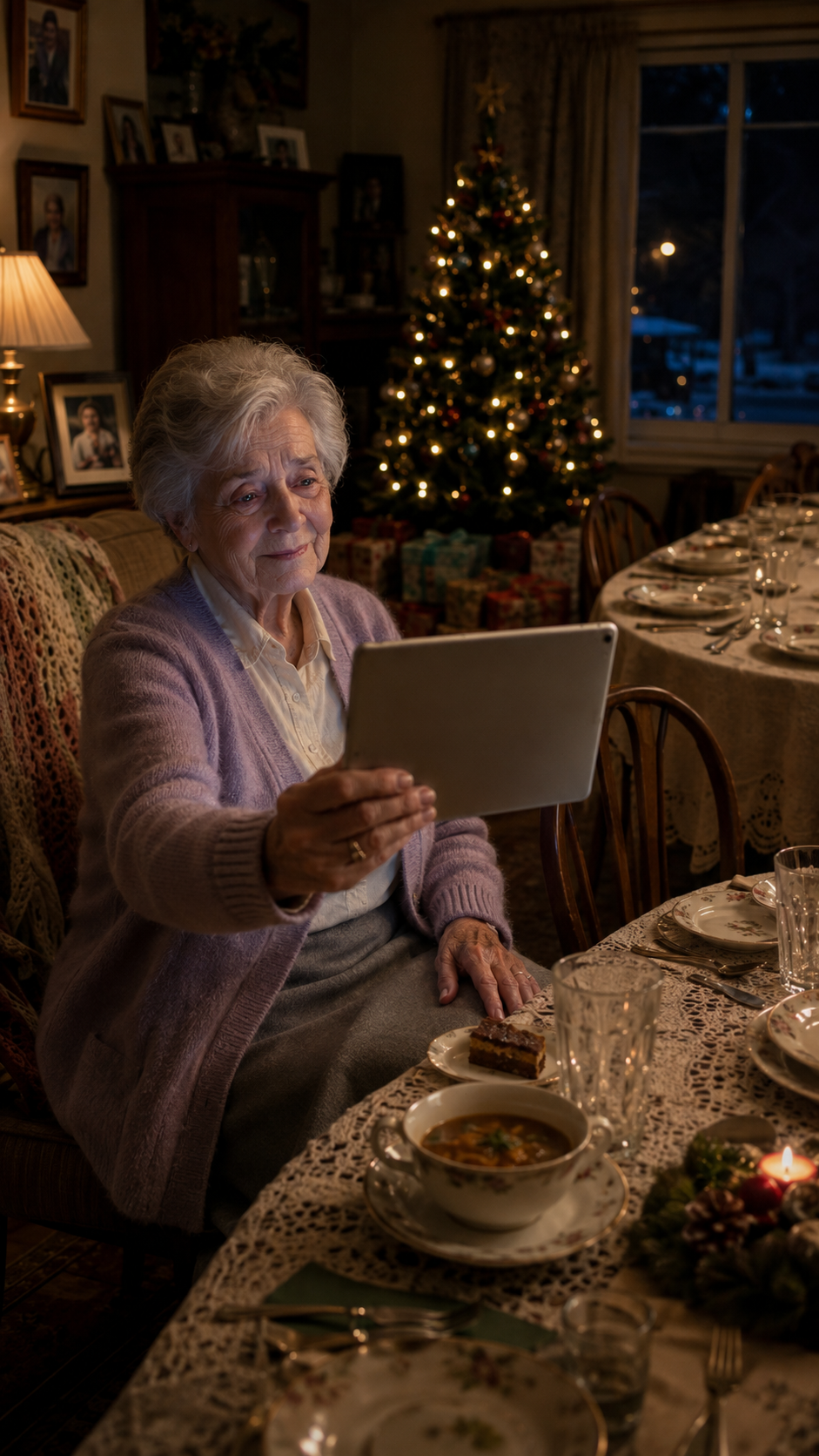 “They gave their grandmother a tablet so they wouldn’t have to visit… then her son found the videos she recorded every night waiting for them.”