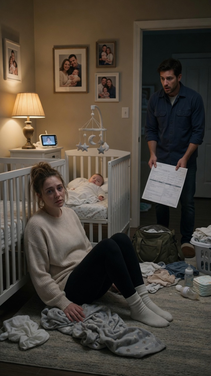 "He thought his wife was just tired from the baby… until he found the postpartum depression screening form she had been hiding".