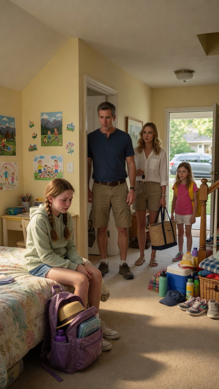 “She told her husband his daughter didn’t want to go on the picnic… then he found the little girl crying upstairs with her backpack still packed.”