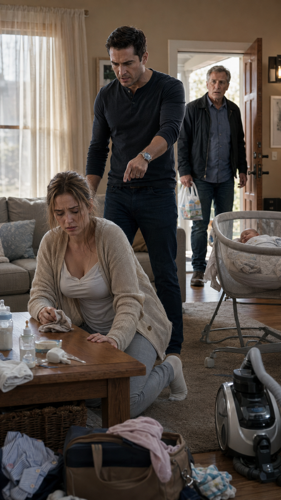 "He made his wife clean the house two weeks after giving birth… then her father walked in and saw her shaking".