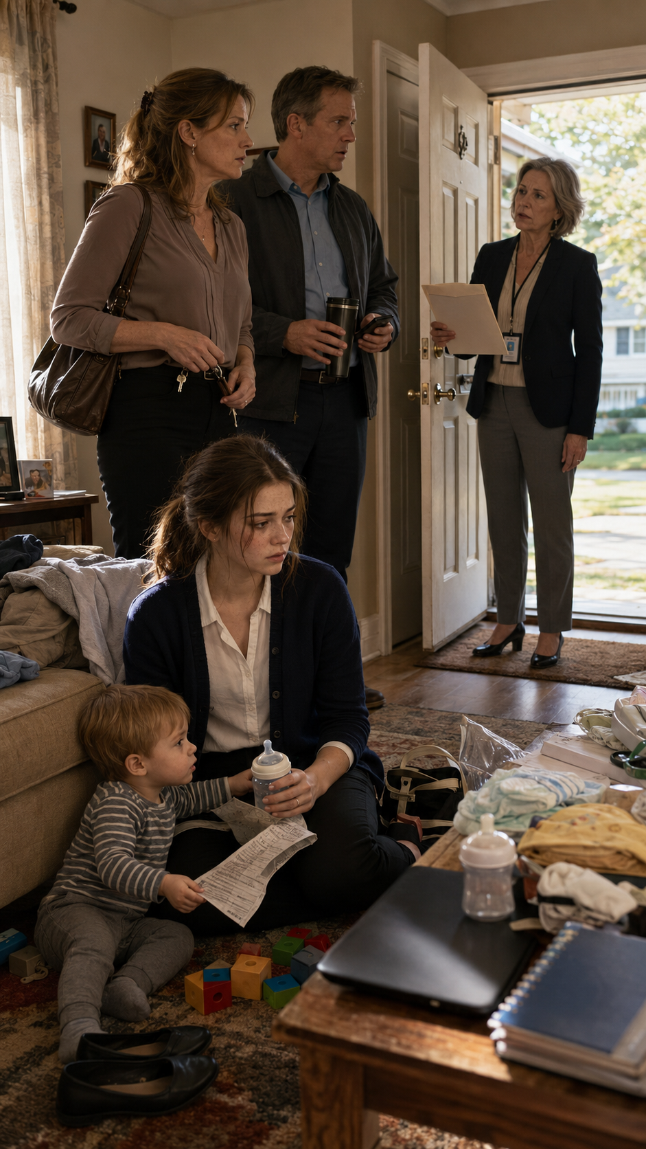 “They told her college could wait and left her babysitting her little brother… then her counselor arrived with the scholarship letter she never got to open.”