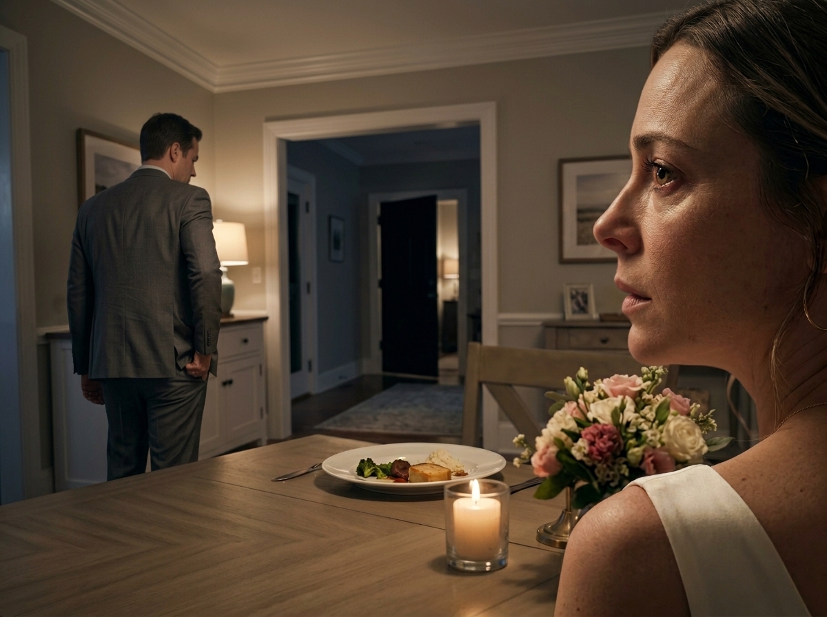 "He forgot their anniversary dinner… but remembered the exact time of another woman’s salon appointment".
