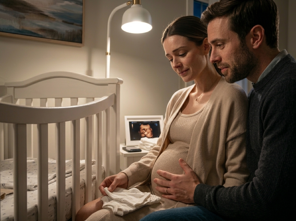 "He suggested a name for the baby with tears in his eyes… until she discovered it was the name of his mistress".