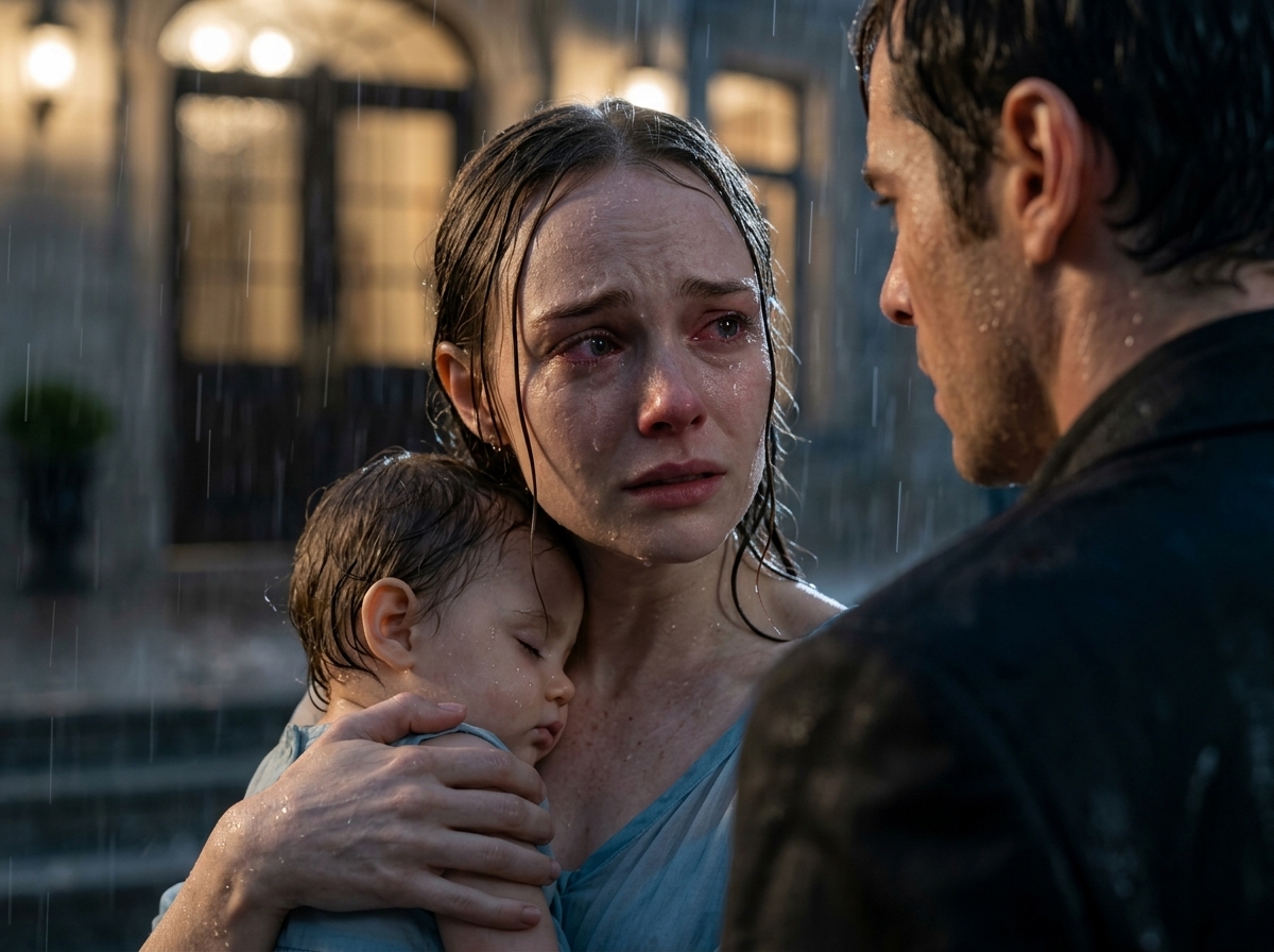 "He thought she had left his life forever… until the little girl in her arms looked up with his eyes".