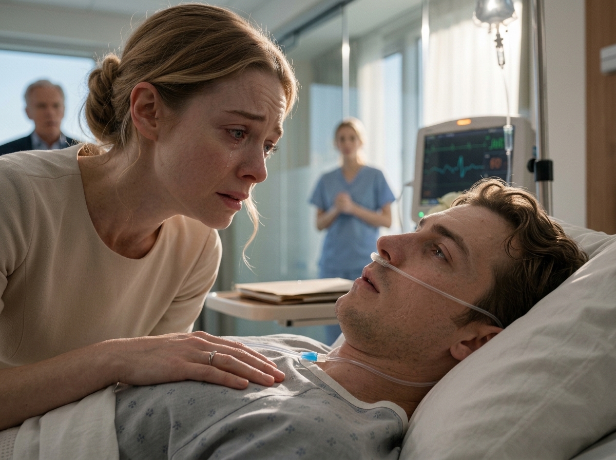 "Her father sold her future to cover his debts. But the man in the hospital bed woke up before the lie could be buried".