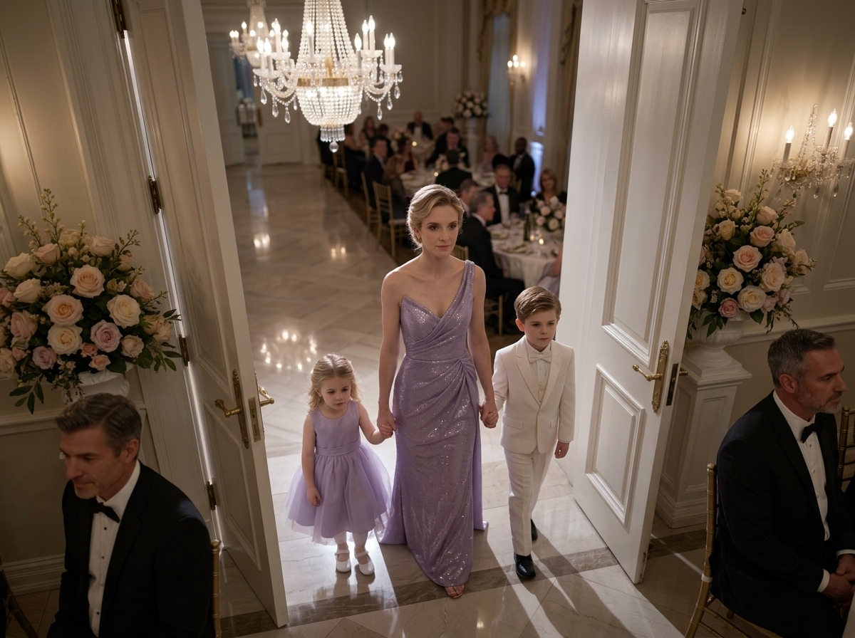 "He blamed his wife for eleven years of childlessness… until three children walked into his wedding and called her “Mom.”