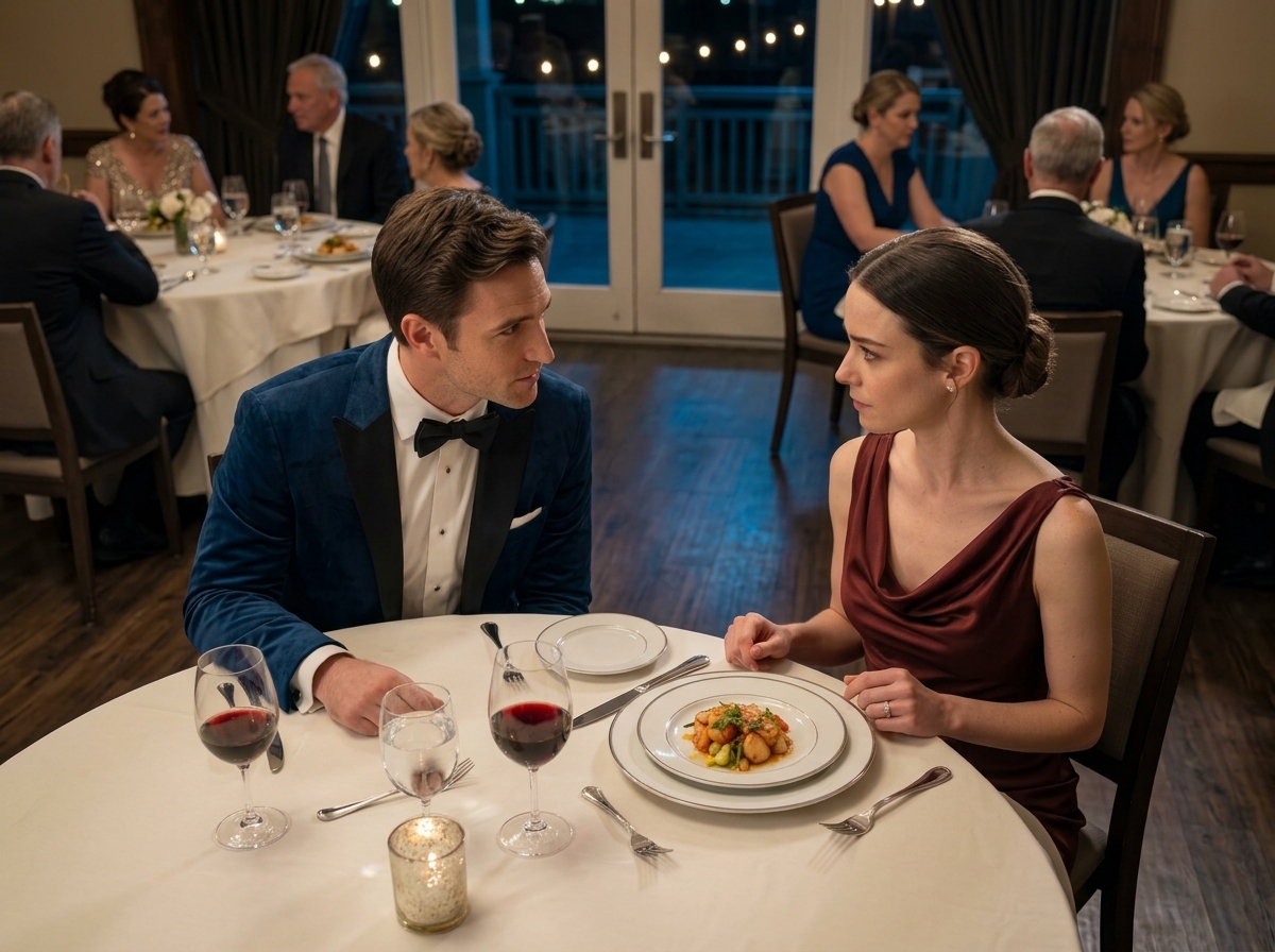 "He brought her to dinner to watch him choose her sister… but he didn’t know the whole restaurant belonged to the man coming for her".