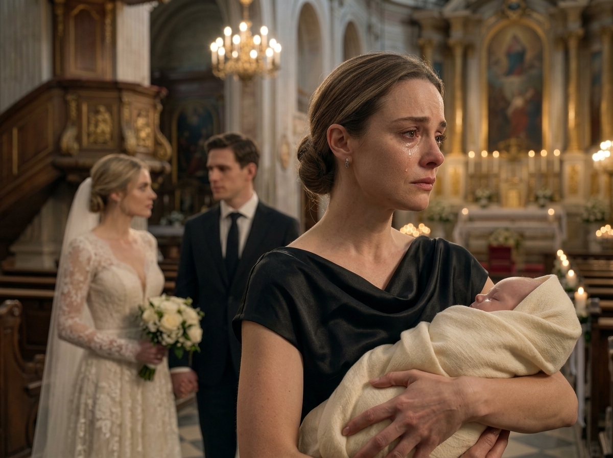 "He told everyone I never gave him a child. Six days after giving birth, I walked into his wedding holding his daughter".