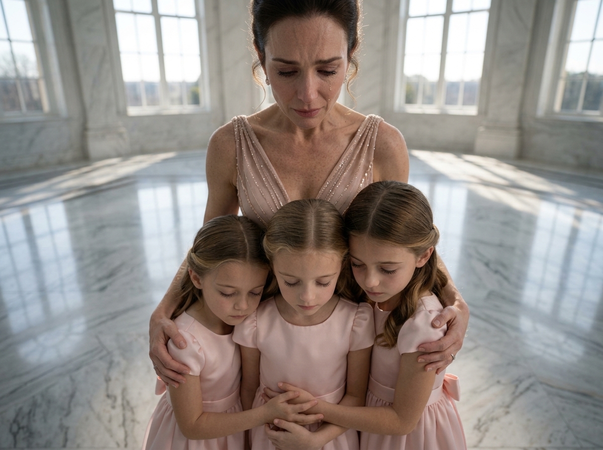 "He signed divorce papers while I was fighting for my life after giving birth to our triplets. He didn’t know that signature would hand everything to them".
