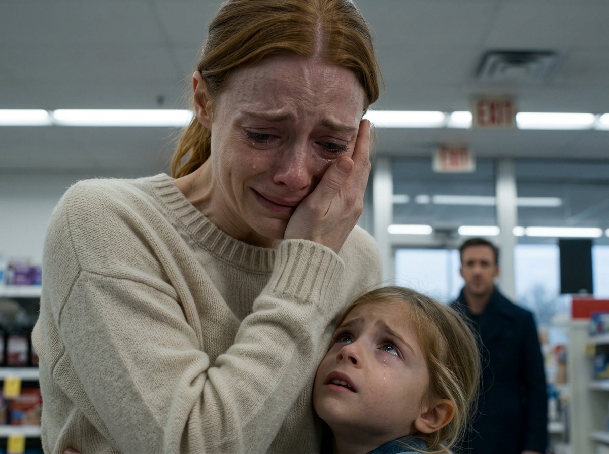 "The billionaire found his ex-wife crying inside a CVS, but when her little girl whispered, “Mommy, don’t cry, I can stop being sick,” he realized the child had his eyes".