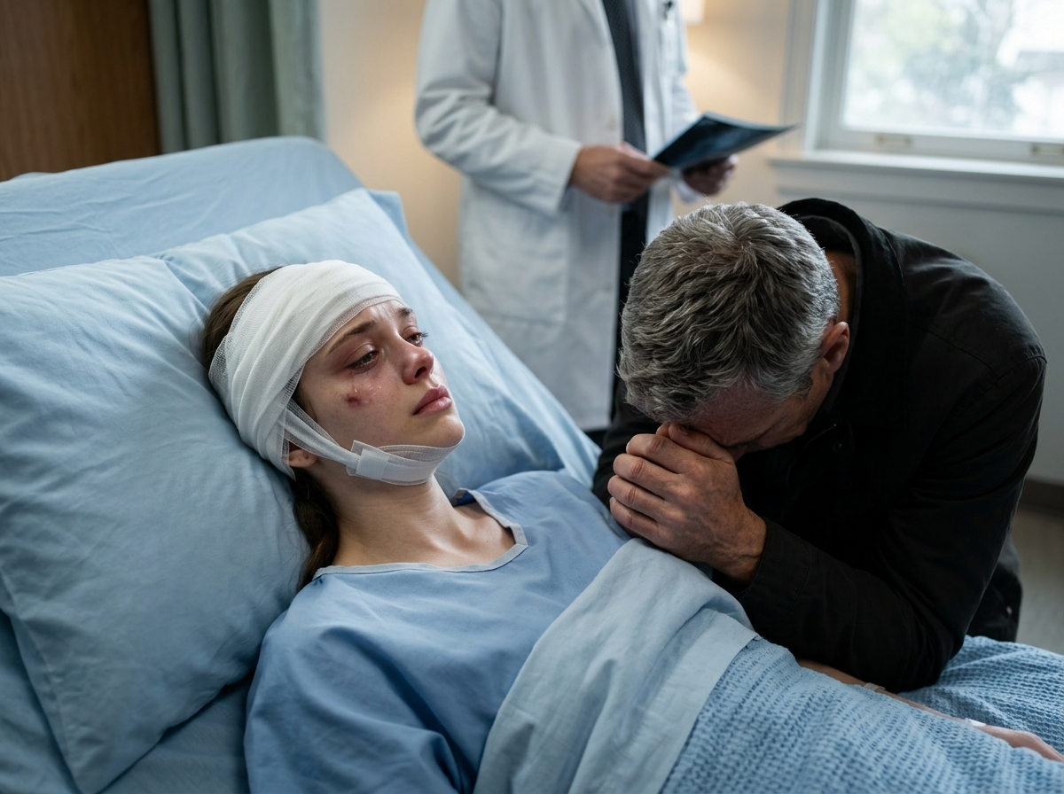 "The doctor showed me the X-ray of my daughter’s shattered jaw, but what scared me most wasn’t the damage—it was how hard everyone on campus was trying to hide who did it".