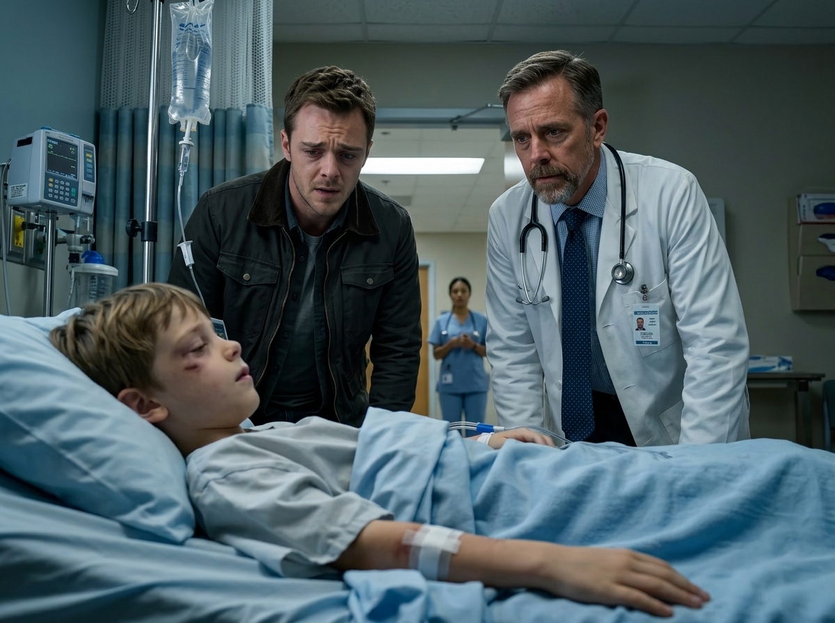 "My son was lying in a hospital bed when he whispered the one sentence that made every rule I lived by disappear."