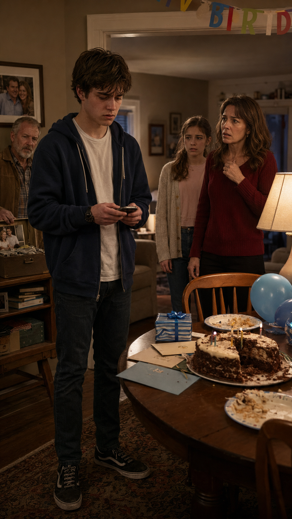 “Every birthday, his mother called him the reason his father died… then an old voicemail revealed his father had called him their miracle.”
