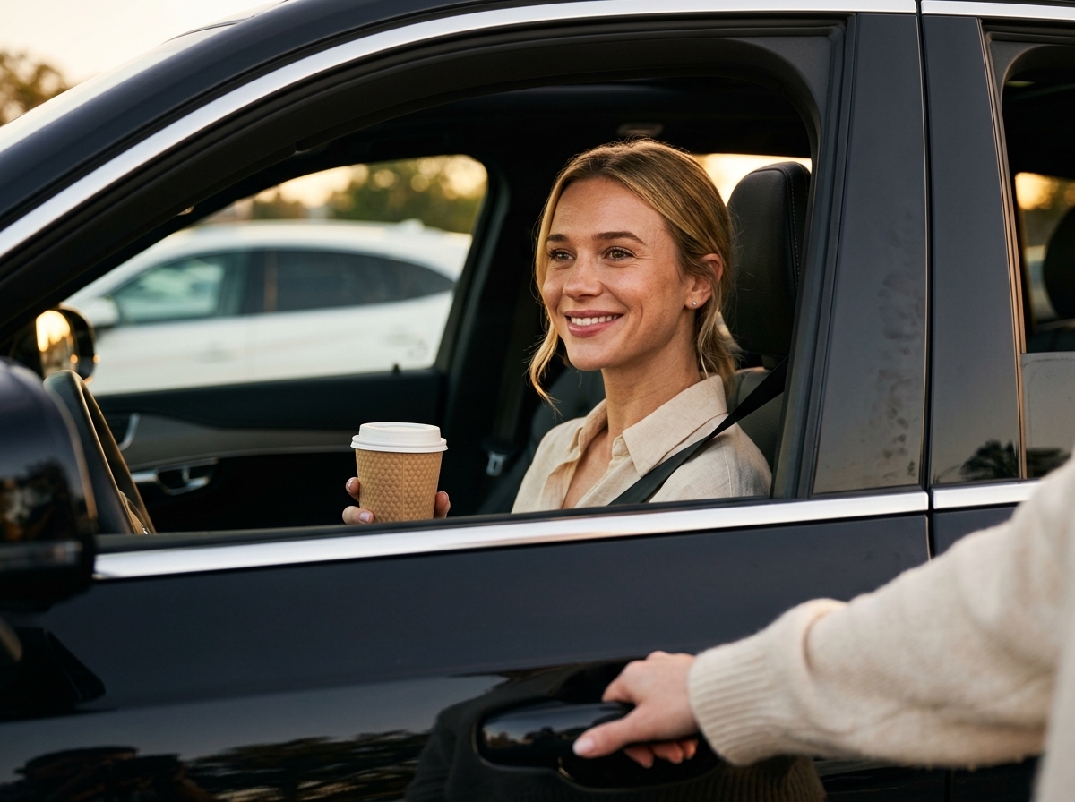 "His pregnant wife opened the car door… and found another woman sitting where she used to sit".