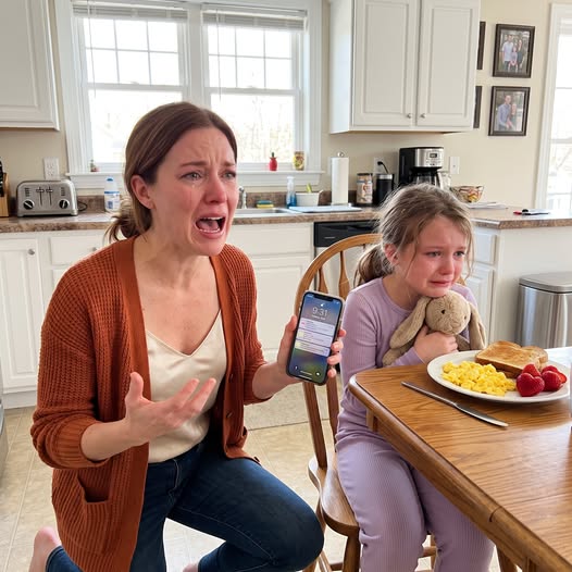 I picked up my 9-year-old daughter from my parents’ house after a week-long business trip to Europe. The next morning, I made her breakfast, but she only stared at her plate. When I asked why she wasn’t eating, she whispered, “Am I in trouble?” Then she broke down and revealed a shocking truth.