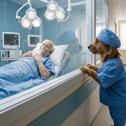 She had once saved a broken rescue dog and given him a second chance at life. But on the day she collapsed alone on her kitchen floor, clutching her chest, everything changed. ‘Buddy… help me…’ she whispered weakly. What the dog did next was so shocking, so intense, that even the 911 operator could barely believe it. And when the truth came out, it left everyone wondering if loyalty like this can ever truly be repaid.
