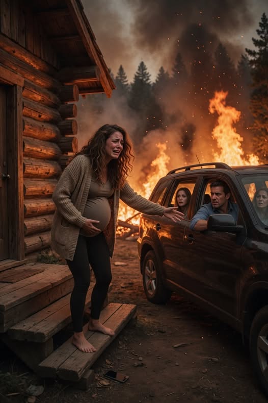 My Husband Took The Only Car Out Of A Wildfire Evacuation Zone With His Mother And His Mistress Inside. I Was Six Months Pregnant, Standing In The Smoke, Begging Him Not To Leave Me. Three Months Later, Brett Keene Stood On A Stage Raising Money For Wildfire Victims. Then I Walked Into The Ballroom With The Baby He Had Left Behind...