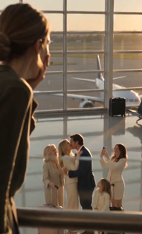 My husband lied about being at the hospital while I watched him kiss another woman at the airport.