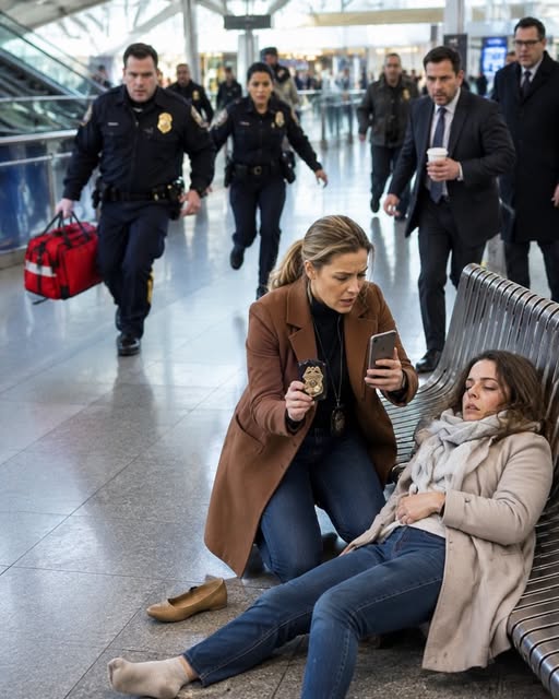 I never told my arrogant son-in-law that I was a retired federal prosecutor. At 5:00 AM on Thanksgiving Day, he called me: "Come pick up your daughter at the bus terminal." When I arrived, I found her shivering from the cold on a bench, covered in horrific bruises. "Mom," she whispered, coughing up blood, "they beat me... so his mistress could take my place at the table." While they carved their Thanksgiving turkey and laughed with their guests, I put on my old badge, signaled the SWAT team, and kicked down their dining room door.