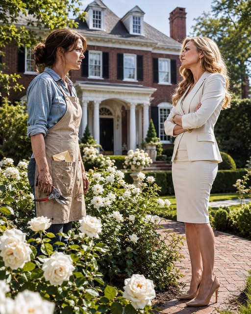 The ex’s new wife stormed into my late father's house and said, ""Start packing."" While I was pruning the garden roses, I let her talk... until she made the mistake that would ruin her.