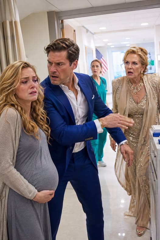 Millionaire Slapped His Pregnant Wife Inside the Hospital—Then His Mother Walked In, Saw the Papers on the Floor, and Ordered the Doors Locked
