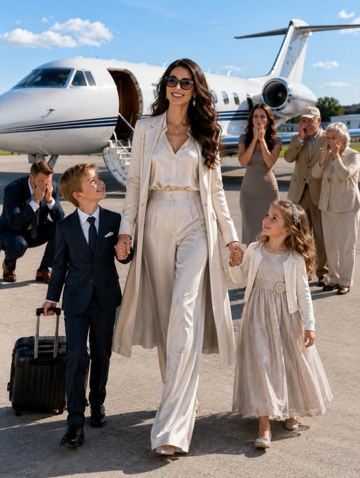 Five minutes after I signed my divorce papers, I boarded an overseas flight with my two children and walked away without looking back. At that exact moment, my ex-husband and his entire family were celebrating inside a private maternity clinic, convinced his pregnant mistress was carrying the son they had always wanted. None of them knew the doctor's next words were about to shatter every dream they had built on my heartbreak.