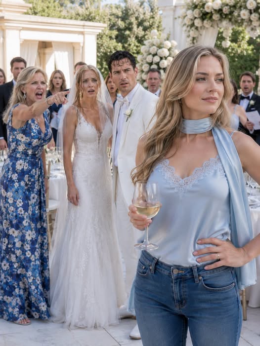 I Returned From a Business Trip to Find a Wedding Being Held in the Garden of My Own House. My Mother-in-Law Slammed the Gate in My Face and Said, “Today My Son Is Marrying a Real Woman.” I Didn't Argue. I Took Out My Phone, Called My Lawyer, and Ten Minutes Later, More Than a Hundred Guests Learned Who Really Owned Everything.