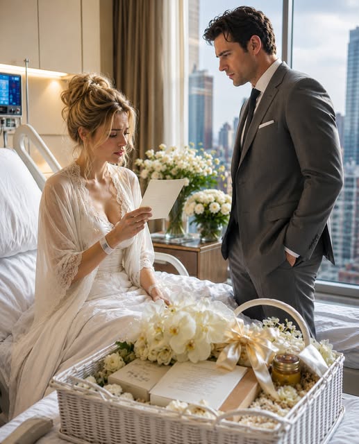 My Husband’s Pregnant Mistress Sent A Gift Basket To My Hospital Room After Surgery, Calling Me The Previous Chapter. She Thought She Had Won, Until I Placed My Wedding Ring Inside The Basket And Told Him To Return It To Her.