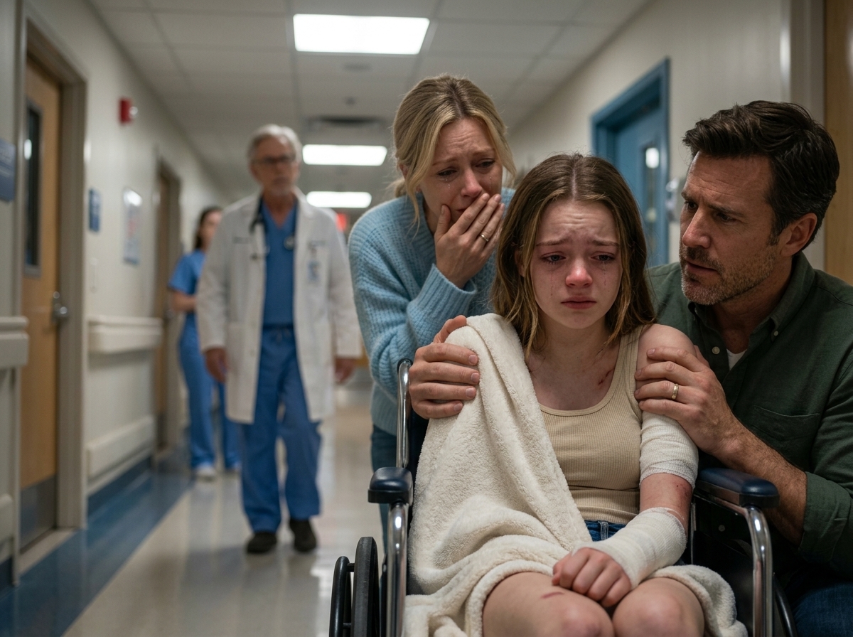 "My stepfather called it discipline, my mother called it an accident, but the doctor called the police."