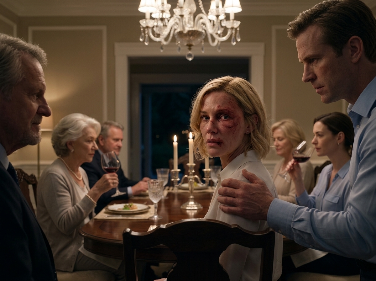 "My husband hit me for not cooking dinner, not knowing the house, the money, and his freedom were already slipping away."