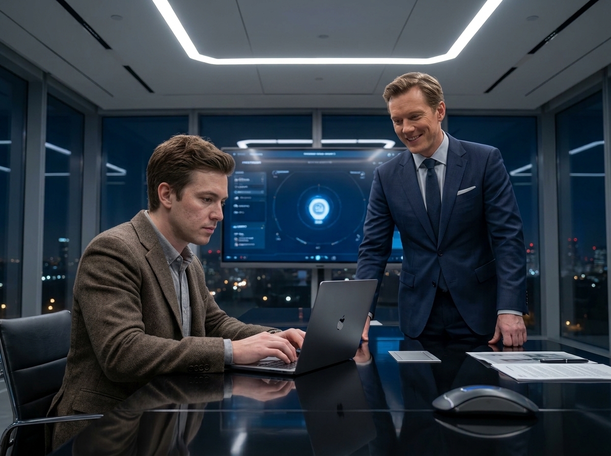 "The CEO smiled and said, “Developers are obsolete.” Ten seconds later, his billion-dollar AI froze, and everyone looked at me."