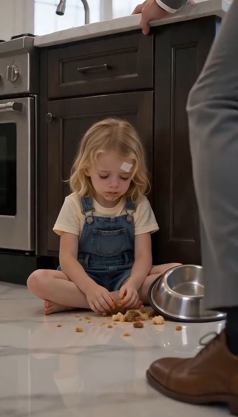 "He ran into the kitchen expecting a family argument — and found his daughter eating from a dog bowl."