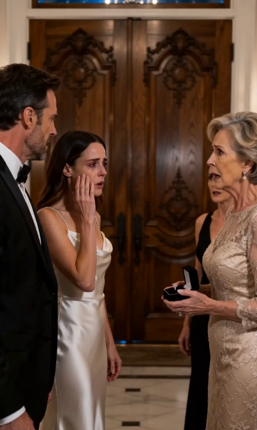 "She walked out of that mansion with one hand on her cheek and the proof already waiting in her phone."