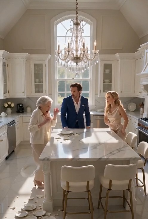 "The kitchen looked expensive, but the truth on that floor was cheap and cruel."