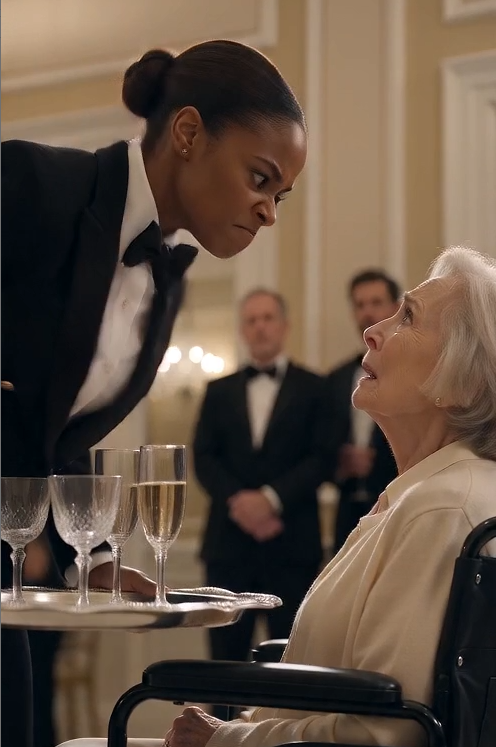"The champagne tray hit the floor, but the way his mother flinched told him this wasn’t the first time".
