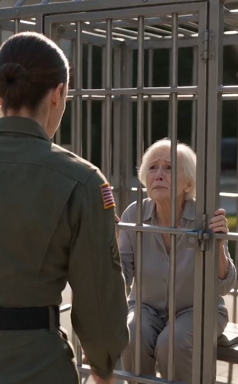 "She came home from deployment and dropped her duffel bag — because her mother was locked in a cage."