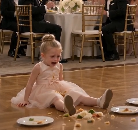 "The tray hit the little girl before anyone moved — and her mother saw who stayed silent."