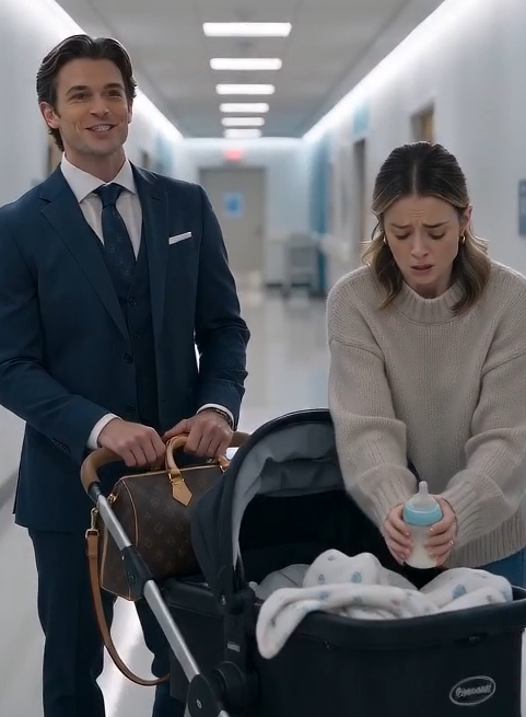 "He brought his new baby to the hospital just to break her — but one dropped bottle exposed the wrong parent."