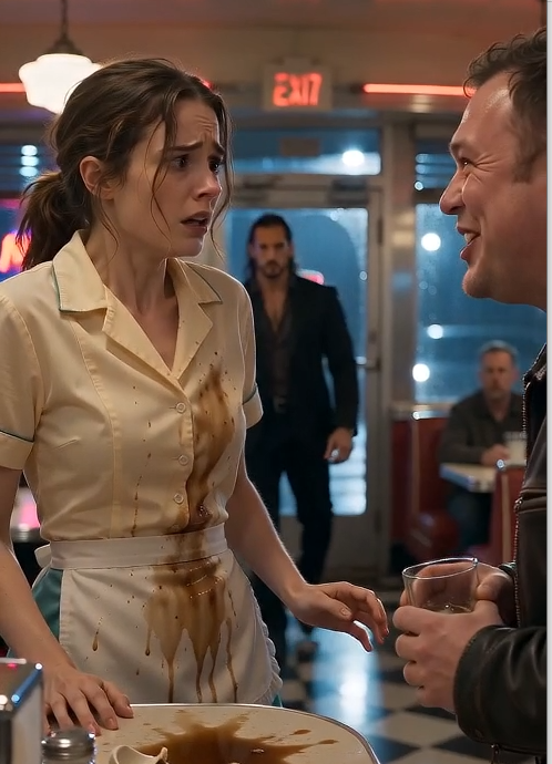 "The drunk threw whiskey at the wrong waitress — and the quiet man in the corner finally locked the door."