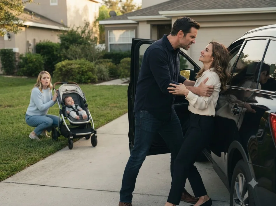 My Wife Tried to Run Down My Baby With Her SUV—Then She Looked Me in the Eye and Said, “Ask His Mother If He’s Even Yours.”