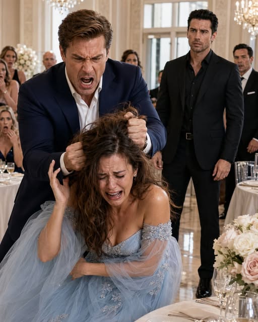 “Look at you, Valeria—one little promotion and suddenly you think you’re too important to obey your own husband,” Mauricio snarled, twisting his fist tighter in her hair while his mother watched with satisfaction. “I don’t care how much money you make, how many people clap for you, or what title they put beside your name—inside this family, you lower your head when I tell you to, you keep your success small enough not to embarrass me, and if I have to humiliate you in front of every person in this room to remind you who controls your life, then that’s exactly what I’ll do.”