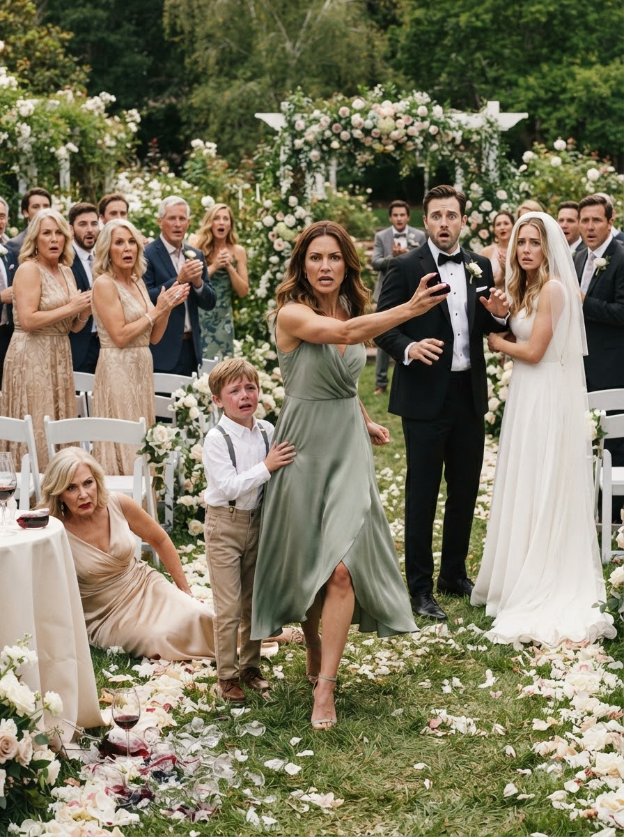 If your little thief hadn’t come to my wedding, my ring would still be here