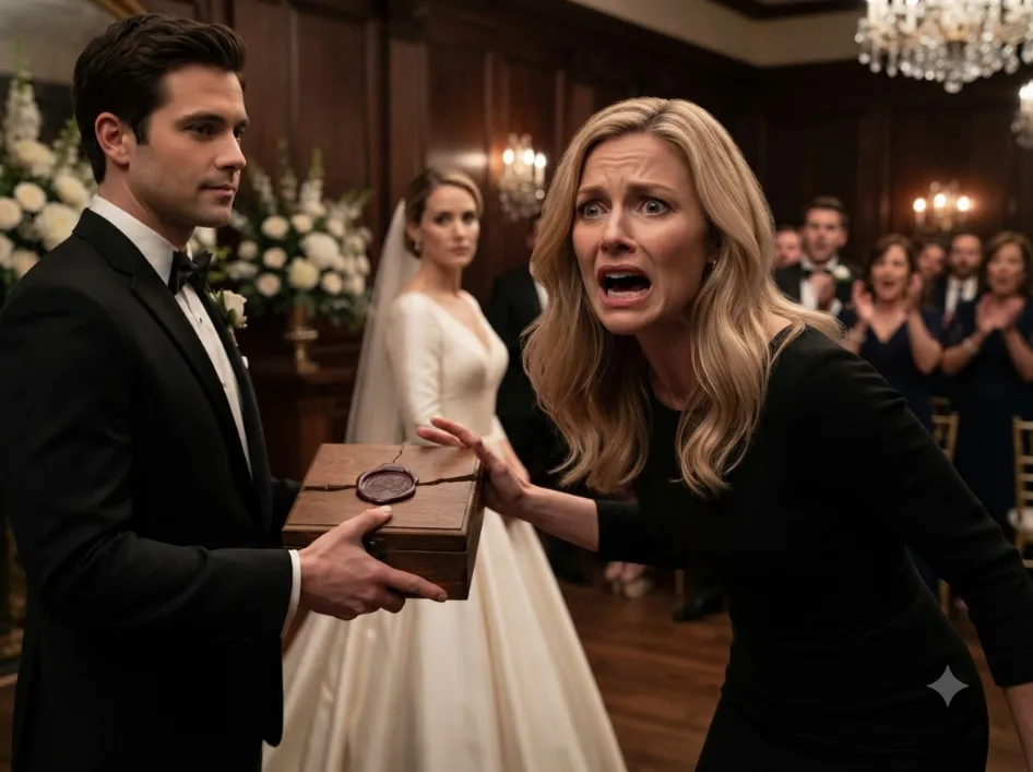 My sister came to my wedding dressed for a funeral and accused me of stealing our inheritance—then she revealed something she could only know if she had lied first.