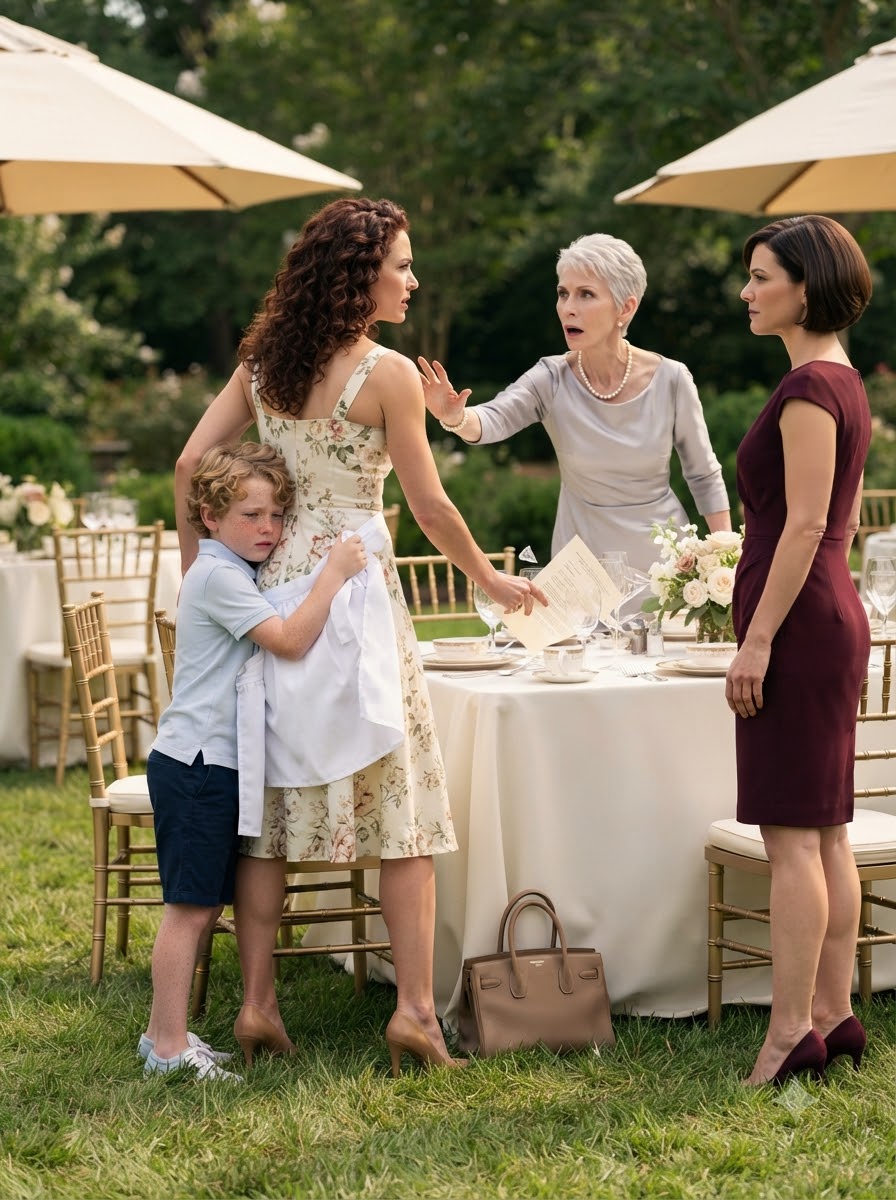 “Your son should be grateful I let him eat at all. In this family, real heirs inherit money—little freeloaders carry the plates.”