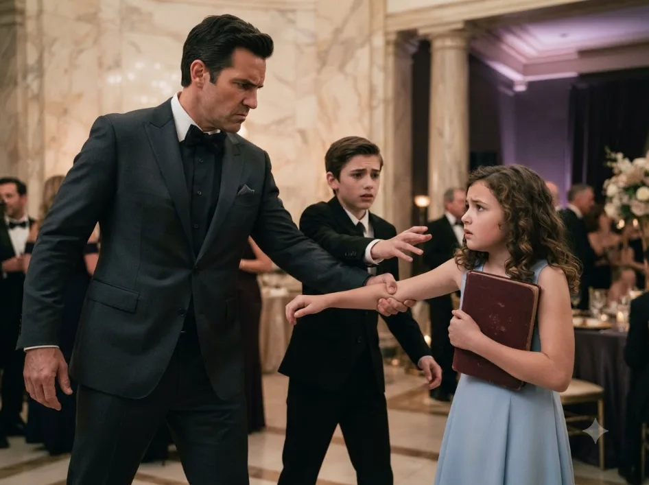 The billionaire CEO ignored his deaf son all night—until the maid’s daughter signed one simple question, and the boy’s answer made his father go pale.