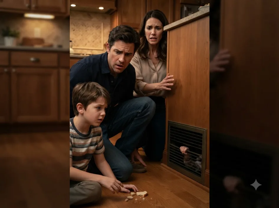 My Son Was Secretly Feeding a Little Girl Through Our Kitchen Vent—Then She Reached Out and Called Me “Daddy.”