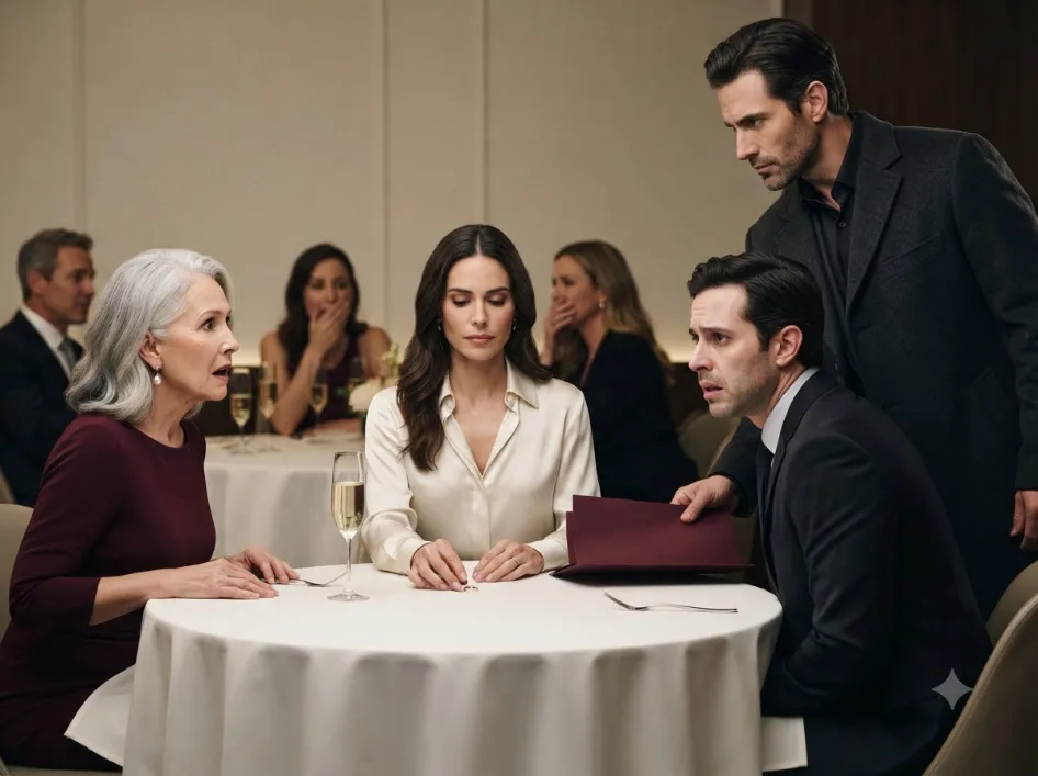 At my promotion dinner, my husband slapped me in front of everyone—then my estranged brother walked in, dropped a sealed folder on the table, and said, “You really don’t want her opening this.”