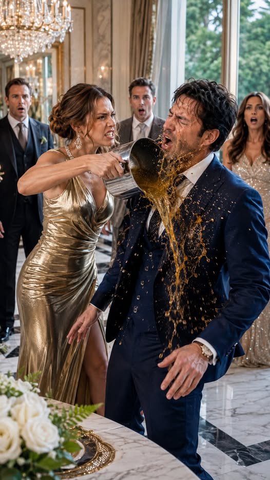 On the third day after our wedding, my SIL deliberately spilled the soup I had just prepared. In front of everyone, my husband slapped me. Immediately, I hurled an entire pot of boiling oil straight into his face.