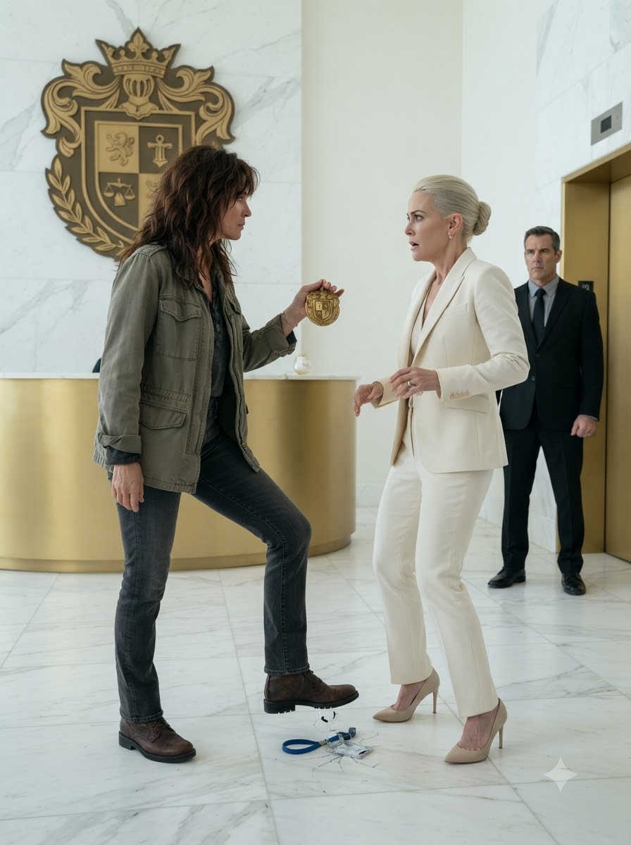 “Get on your knees and crawl out. People like you should be grateful I’m not making security hose the stink off the marble after you.”